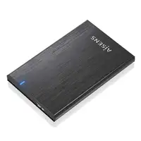 AISENS Caja externa 2.5\ ASE-2528B 9.5mm SATA a USB 3.0/USB3.1 Gen1, Negro