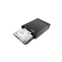 NOX Lite 3.5 Carcasa de disco duro/SSD Negro 3.5\