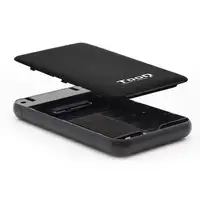 TooQ Caja externa para discos duros 2.5\ SATA I/II/III a USB 3.1 Gen1 con UASP