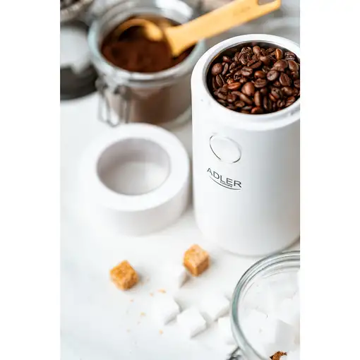 Adler AD 4446WS molinillo de café 150 W Blanco