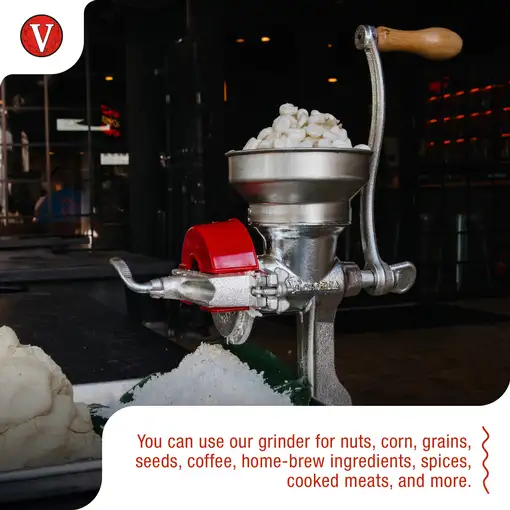 Molino Cereales Manual Hierro Fundido para Moler Café, Maíz,  Victoria, 30018