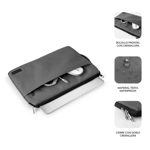Funda Ordenador 15.6\ Urban  Gris