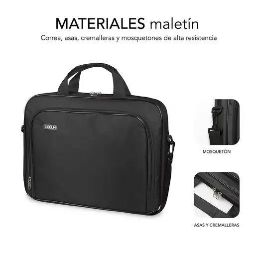 Maletín Para Portátil Oxford 13.3\14\  Negro