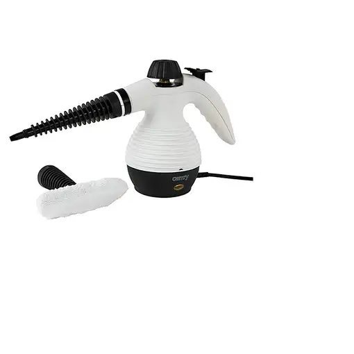 Camry Premium CR 7021 Limpiador a vapor portátil 0,35 L 1500 W Negro, Blanco