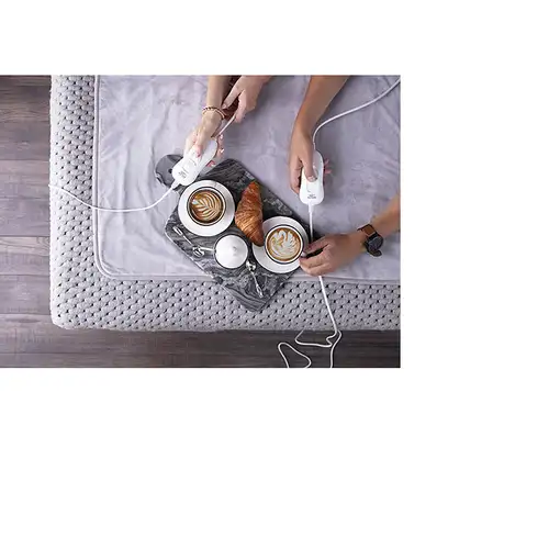 Adler AD 7426 manta eléctrica y almohadilla Calentador de cama eléctrico 60 W Gris