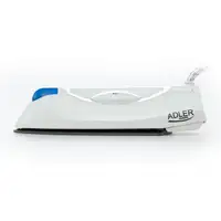 Plancha Ropa Vapor Viaje,Mango Plegable,Ligera,Regulador Temperatura, Adler,AD5015