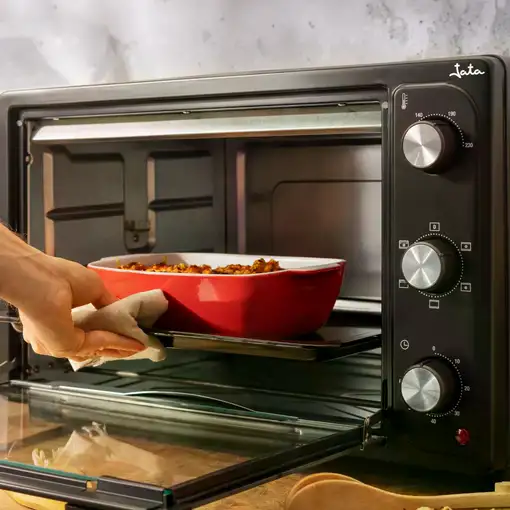 Horno de sobremesa de 45 litros. Rotisserie, horno, grill y convección HN945 JATA