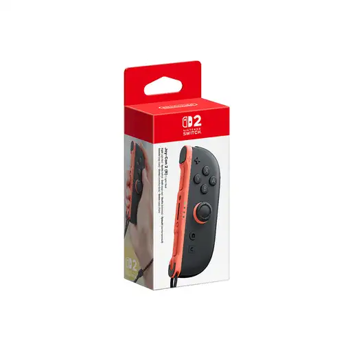 Nintendo 10015101 mando y volante Negro, Rojo Bluetooth Palanca de mando Analógico