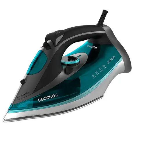 Cecotec Fast&Furious 5040 Absolute Plancha a vapor 3000 W Negro, Gris, Turquesa
