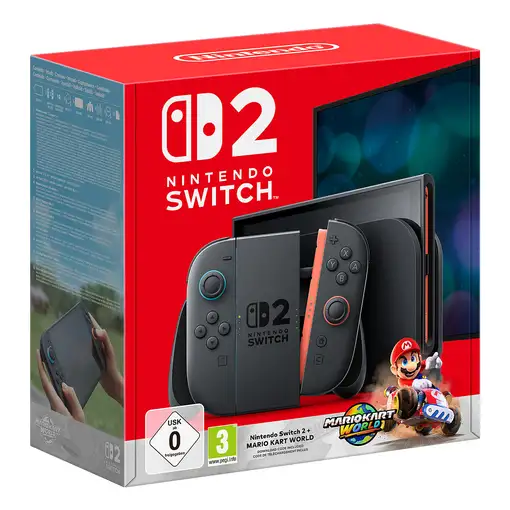 Nintendo Switch 2 + Mario Kart World videoconsola portátil 20,1 cm (7.9\) 256 GB P