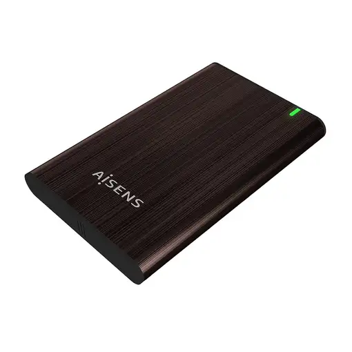 AISENS Caja Externa 2.5\ ASE-2525BWN 9.5 mm SATA A USB 3.0/USB 3.1 Gen1, Marron