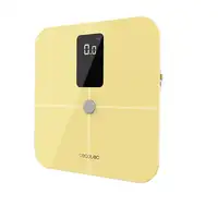 Cecotec Surface Precision 10400 Smart Healthy Vision Rectángulo Amarillo Báscula p