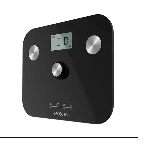 Cecotec Surface Precision EcoPower 10100 Full Healthy Plaza Negro Báscula personal