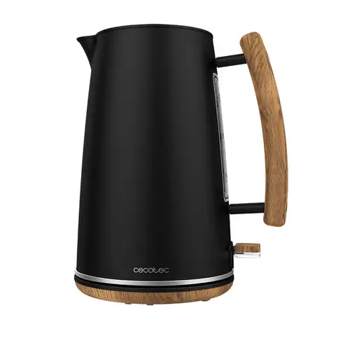 Cecotec 01479 tetera eléctrica 1,7 L 3000 W Negro, Madera