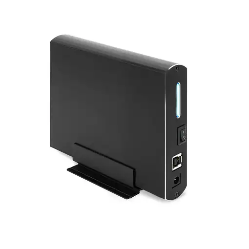 TooQ TQE-3531B caja para disco duro externo Caja de disco duro (HDD) Negro 3.5\