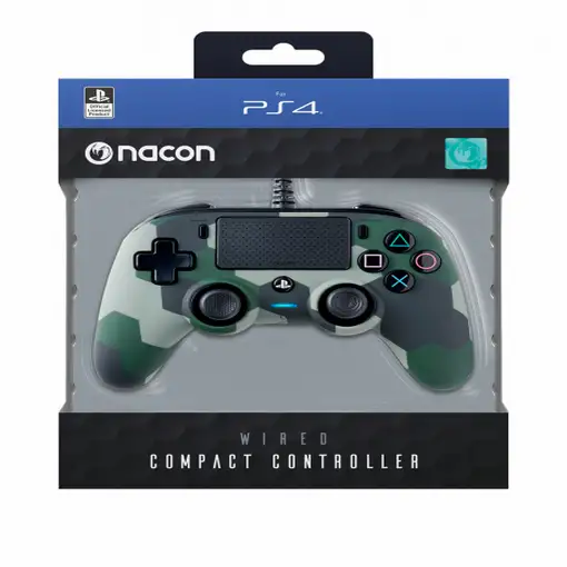 NACON Wired Compact Camuflaje USB Gamepad Analógico/Digital PC, PlayStation 4