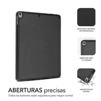 Funda Tablet Ipad 10.2\ 9/8/7 Gen Shock Case Negro