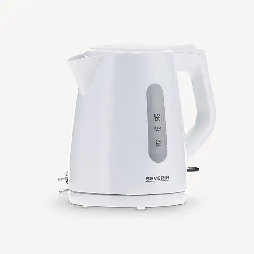 Severin WK 3411 tetera eléctrica 1 L 2200 W Blanco
