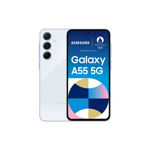 Samsung Galaxy A55 5G 16,8 cm (6.6\) Ranura híbrida Dual SIM Android 14 USB Tipo C