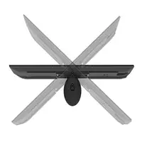 Neomounts DS42-430BL12 Soporte da mesa para TV 23-43\- atornillable - girar