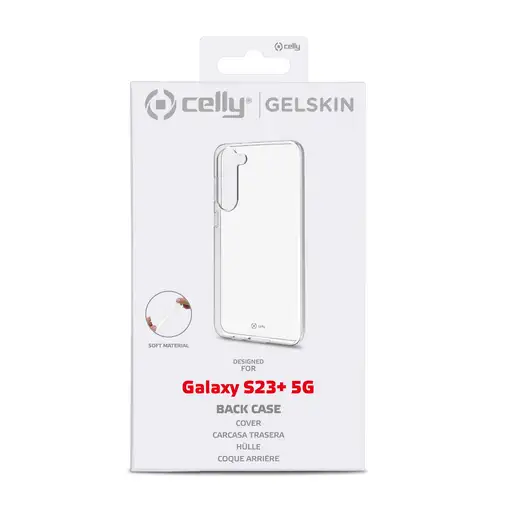 Celly GELSKIN1034 funda para teléfono móvil 16,8 cm (6.6\) Transparente