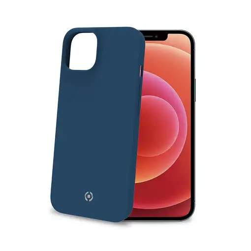 Celly Cromo funda para teléfono móvil 17 cm (6.7\) Azul