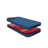 Celly Cromo funda para teléfono móvil 17 cm (6.7\) Azul