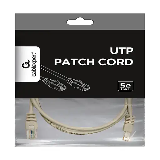 Gembird PP12-0.5M cable de red Beige 0,5 m Cat5e