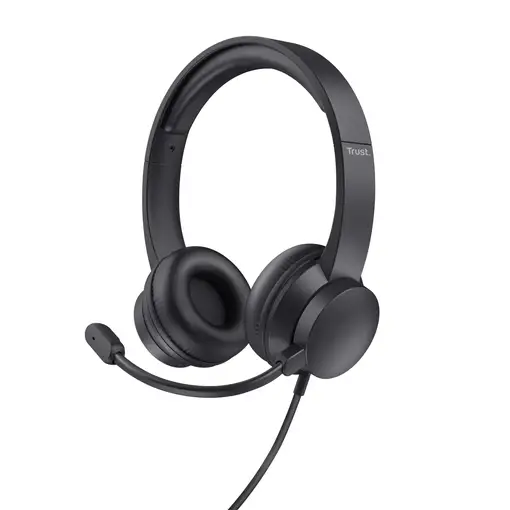 Trust HS-201 Auriculares Alámbrico Diadema Oficina/Centro de llamadas USB tipo A N