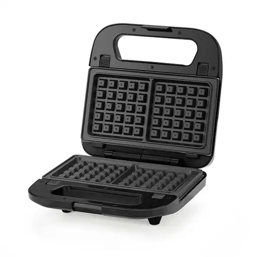 Orbegozo SW 7560 sandwichera 750 W Negro, Plata