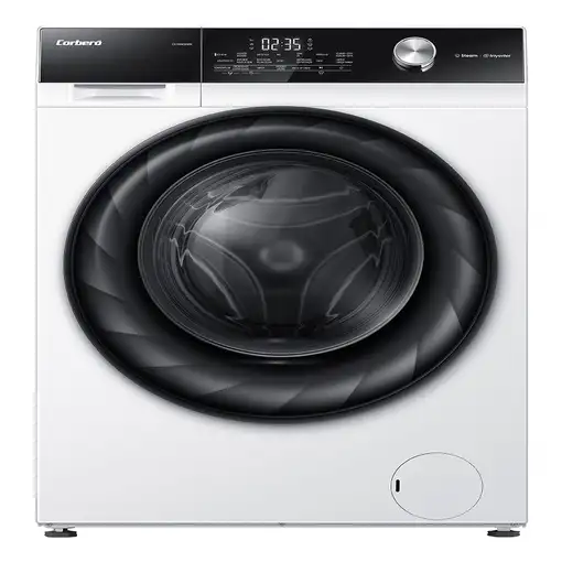 Corbero CLH9404MK lavadora Carga frontal 9 kg 1400 RPM Negro, Blanco