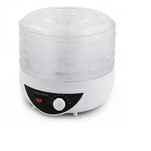 Esperanza EKD002 deshidratador de alimentos Negro, Transparente, Blanco 250 W