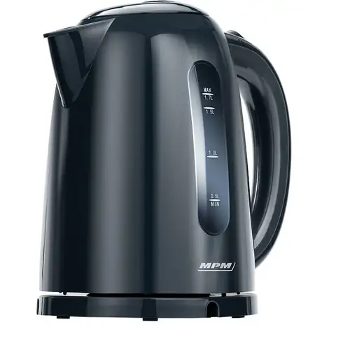 MPM MCZ-85/G1 tetera eléctrica 1,7 L 2200 W Negro