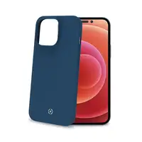Celly Cromo funda para teléfono móvil 17 cm (6.7\) Azul