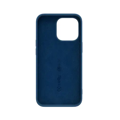 Celly Cromo funda para teléfono móvil 17 cm (6.7\) Azul