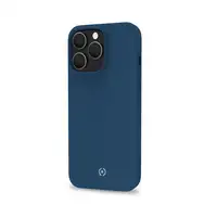 Celly Cromo funda para teléfono móvil 17 cm (6.7\) Azul