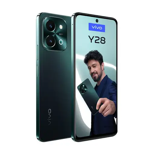VIVO Y28 8+256 METALİK YEŞİL smartphones 17 cm (6.68\) SIM doble Android 14 4G 8 G