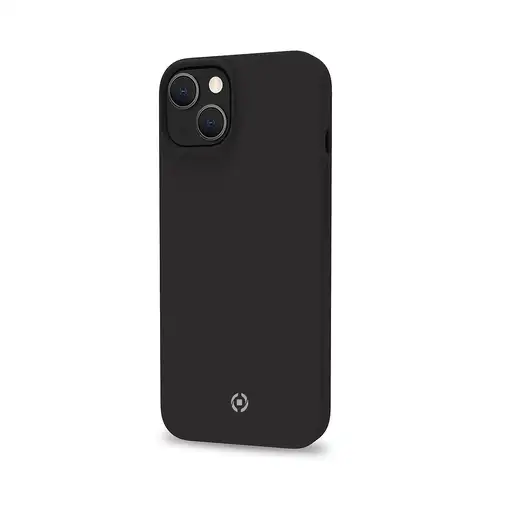 Celly Cromo funda para teléfono móvil 17 cm (6.7\) Negro