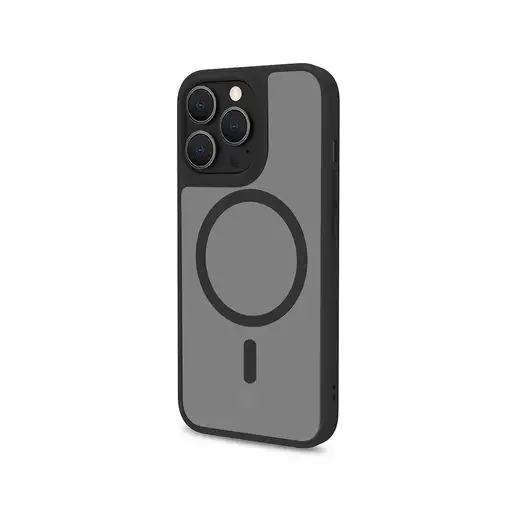 Celly Magmatt funda para teléfono móvil 15,5 cm (6.1\) Negro, Transparente