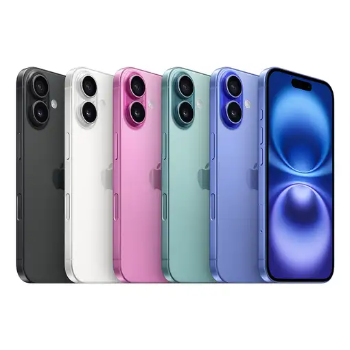 Apple iPhone 16 Plus 17 cm (6.7\) SIM doble iOS 18 5G USB Tipo C 128 GB Verde azul
