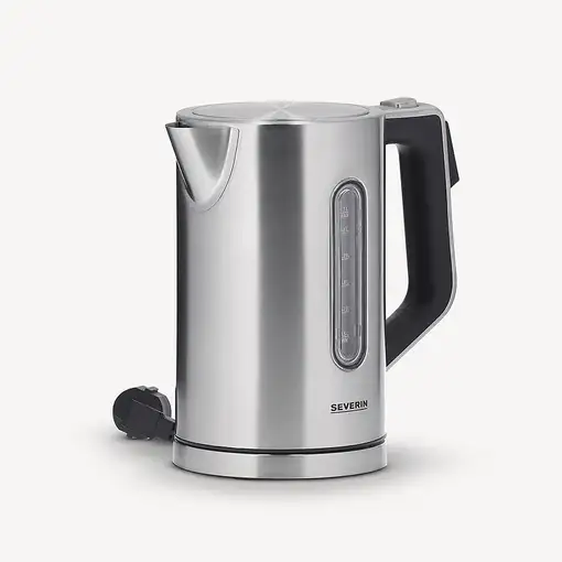 Severin 3418000 tetera eléctrica 1,7 L 3000 W Negro, Acero inoxidable