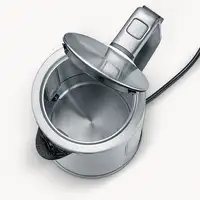 Severin 3418000 tetera eléctrica 1,7 L 3000 W Negro, Acero inoxidable