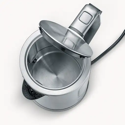 Severin 3418000 tetera eléctrica 1,7 L 3000 W Negro, Acero inoxidable