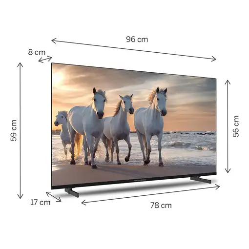 Thomson 43UA5S13 Televisor 109,2 cm (43\) 4K Ultra HD Smart TV Wifi Negro