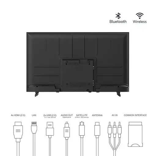 Thomson 43UA5S13 Televisor 109,2 cm (43\) 4K Ultra HD Smart TV Wifi Negro