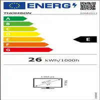 Thomson 32HA2S13 Televisor 81,3 cm (32\) WXGA Smart TV Wifi Negro